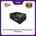 Load image into Gallery viewer, FSP VITA GM 1000W ATX3.1 PCIe 5.1 80+ Gold - Full Modular