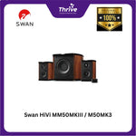 Load image into Gallery viewer, Swan HiVi MM50MKIII / M50MK3 - 2.1 Bluetooth Active Speakers (1x RCA Input + Optical SPDIF + Coaxial + Remote Control + Bluetooth aptX) - 17Kg