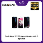 Load image into Gallery viewer, Sonic Gear iOX 2P Stereo Bluetooth 2.0 Speaker