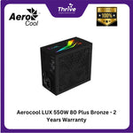 Load image into Gallery viewer, Aerocool LUX 550W 80 Plus Bronze - 2 Years Warranty