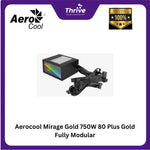 Load image into Gallery viewer, Aerocool Mirage Gold 750W 80 Plus Gold Fully Modular