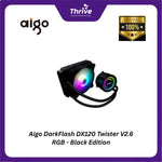 Load image into Gallery viewer, Aigo DarkFlash DX120 Twister V2.6 RGB - Black Edition