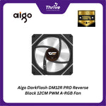 Load image into Gallery viewer, Aigo DarkFlash DM12R PRO Reverse Black 12CM PWM A-RGB Fan