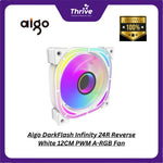 Load image into Gallery viewer, Aigo DarkFlash Infinity 24R Reverse White 12CM PWM A-RGB Fan