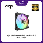 Load image into Gallery viewer, Aigo DarkFlash Infinity 8 Black 12CM Fan A-RGB