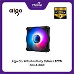 Load image into Gallery viewer, Aigo DarkFlash Infinity 8 Black 12CM Fan A-RGB