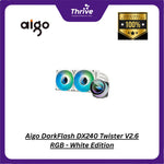 Load image into Gallery viewer, Aigo DarkFlash DX240 Twister V2.6 RGB - White Edition