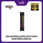 Load image into Gallery viewer, Aigo DarkFlash Infinity 24 Pro Black 12CM PWM A-RGB Fan
