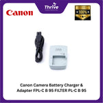 Load image into Gallery viewer, Canon Camera Battery Charger & Adapter FPL-C B 95 FILTER PL-C B 95