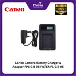 Load image into Gallery viewer, Canon Camera Battery Charger & Adapter FPL-C B 95 FILTER PL-C B 95