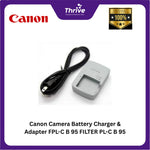 Load image into Gallery viewer, Canon Camera Battery Charger & Adapter FPL-C B 95 FILTER PL-C B 95