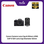 Load image into Gallery viewer, Canon Camera Lens Cap & Others LENS CAP E-52II Lens Cap Diameter 52mm