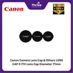 Load image into Gallery viewer, Canon Camera Lens Cap & Others LENS CAP E-77II Lens Cap Diameter 77mm