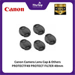 Load image into Gallery viewer, Canon Camera Lens Cap & Others PROTECTF49 PROTECT FILTER 49mm