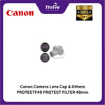 Load image into Gallery viewer, Canon Camera Lens Cap & Others PROTECTF49 PROTECT FILTER 49mm