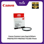 Load image into Gallery viewer, Canon Camera Lens Cap & Others PROTECTF77 PROTECT FILTER 77mm