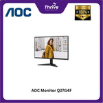 Load image into Gallery viewer, AOC Monitor Q27G4F