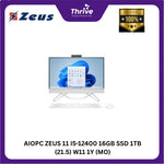Load image into Gallery viewer, AIOPC ZEUS 11 I5-12400 16GB SSD 1TB (21.5) W11 1Y (MO)
