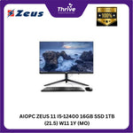 Load image into Gallery viewer, AIOPC ZEUS 11 I5-12400 16GB SSD 1TB (21.5) W11 1Y (MO)