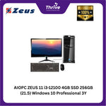 Load image into Gallery viewer, AIOPC ZEUS 11 i3-12100 4GB SSD 256GB (21.5) Windows 10 Professional 3Y