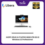 Load image into Gallery viewer, AIOPC ZEUS 11 i7-12700 16GB 1TB (21.5) Windows 11 Professional + Microsoft Office 2019 Professional 3Y