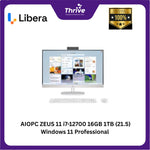 Load image into Gallery viewer, AIOPC ZEUS 11 i7-12700 16GB 1TB (21.5) Windows 11 Professional + Microsoft Office 2019 Professional 3Y