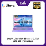 Load image into Gallery viewer, LIBERA Laptop X10 Z Series i7-1165G7 16GB SSD 1TB VGA 2GB (14) Windows 11 Professional + MS. Office 2019 Professional 1Y
