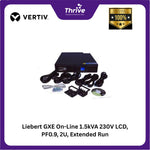 Load image into Gallery viewer, Liebert GXE On-Line 1.5kVA 230V LCD, PF0.9, 2U, Extended Run, Rack/Tower, Rail Kit Bundled 1203735