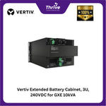 Load image into Gallery viewer, Vertiv Extended Battery Cabinet, 3U, 240VDC for GXE 10kVA, Rail Kit Bundled, power cable (600mm) GXE3-EBC240VRT3U