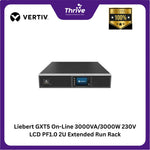 Load image into Gallery viewer, Liebert GXT5 On-Line 3000VA/3000W 230V LCD PF1.0 2U Extended Run Rack/Tower, Rail Kit Bundled 1202005