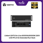 Load image into Gallery viewer, Liebert GXT5 On-Line 6000VA/6000W 230V LCD PF1.0 5U Extended Run Rack/Tower, RDU101 webcard and Rail Kit Bundled 1201976