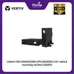 Load image into Gallery viewer, Liebert ITA2 10KVA/10KW UPS 230/400V LCD long backup model (included IS-UNITY-DP SNMP/Web Card, connection cable & mounting rail kits) 1202672