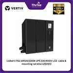 Load image into Gallery viewer, Liebert ITA2 10KVA/10KW UPS 230/400V LCD long backup model (included IS-UNITY-DP SNMP/Web Card, connection cable & mounting rail kits) 1202672
