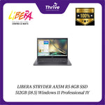 Load image into Gallery viewer, LIBERA STRYDER AX5M R5 8GB SSD 512GB (18.5) Windows 11 Professional 1Y