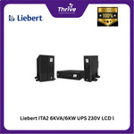 Load image into Gallery viewer, Liebert ITA2 6KVA/6KW UPS 230V LCD long backup model (included IS-UNITY-DP SNMP/Web Card, connection cable & mounting rail kits)