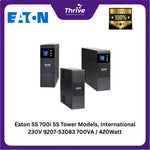 Load image into Gallery viewer, Eaton 5S 700i 5S Tower Models, International 230V 9207-53083 700VA / 420Watt