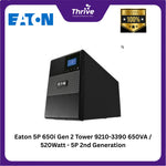 Load image into Gallery viewer, Eaton 5P 650i Gen 2 Tower 9210-3390 650VA / 520Watt - 5P 2nd Generation Tower Models, International 230V