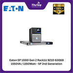Load image into Gallery viewer, Eaton 5P 1550i Gen 2 Rack1U 9210-63069 1550VA / 1350Watt - 5P 2nd Generation Rack Mount Models, International 230V