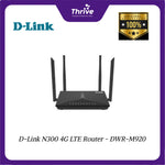 Load image into Gallery viewer, D-Link N300 4G LTE Router - DWR-M920