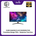 Load image into Gallery viewer, CUBE GAMING 21.45 CG22B0W FHD Frameless Design 75Hz - Response Time 5ms