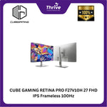 Load image into Gallery viewer, CUBE GAMING RETINA PRO F27V10H 27 FHD IPS Frameless 100Hz Gaming Monitor - Response Time 5ms