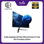 Load image into Gallery viewer, CUBE GAMING RETINA PRO F27V10H 27 FHD IPS Frameless 100Hz Gaming Monitor - Response Time 5ms