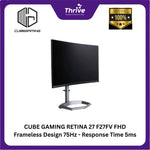 Load image into Gallery viewer, CUBE GAMING RETINA 27 F27FV FHD Frameless Design 75Hz - Response Time 5ms