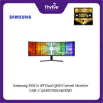 Load image into Gallery viewer, Samsung S95UA 49"Dual QHD Curved Monitor USB-C LS49C950UAEXXD