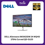 Load image into Gallery viewer, DELL Alienware AW3423DW 34 WQHD 175Hz Curved QD-OLED Gaming Monitor with NVIDIA G-SYNC Ultimate