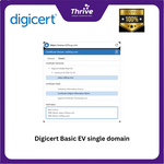 Load image into Gallery viewer, Digicert Basic EV single domain