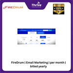 Load image into Gallery viewer, FireDrum | Email Marketing | per month | billed yearly