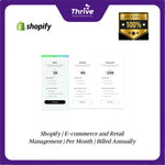 Load image into Gallery viewer, Shopify | E-commerce and Retail Management | Per Month | Billed Annually