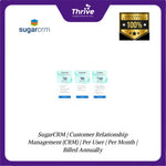 Load image into Gallery viewer, SugarCRM | Customer Relationship Management (CRM) | Per User | Per Month | Billed Annually