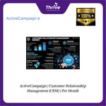 Load image into Gallery viewer, ActiveCampaign | Customer Relationship Management (CRM) | Per Month